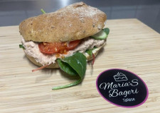 Sandwich m. Tunsalat (Grov Bolle)