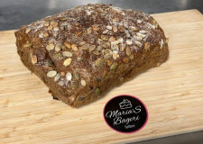 Surdejsbrød med græskarkerner