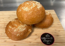 Spansk rundstykke m. mel